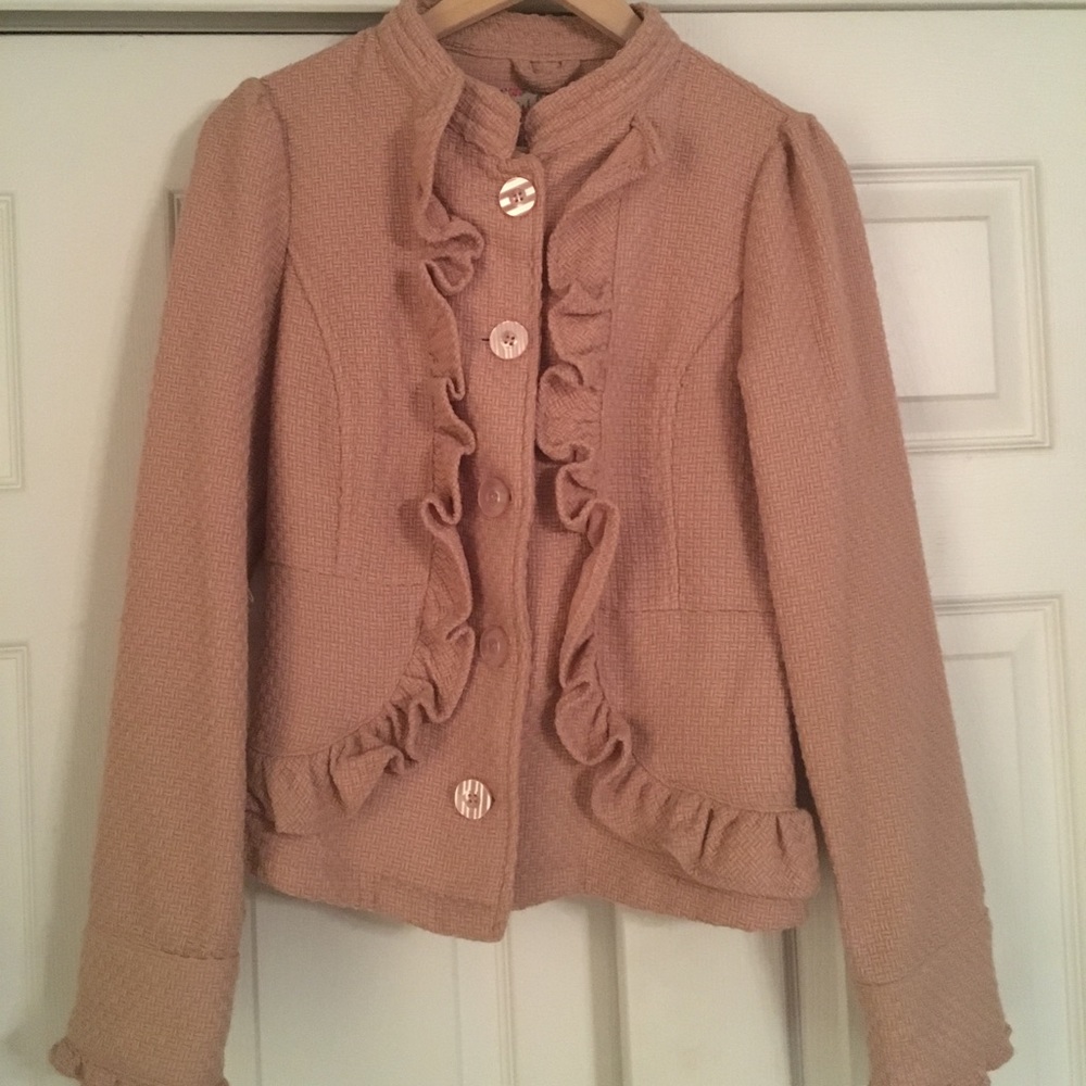 Decree Rose Gold Twill Jacket